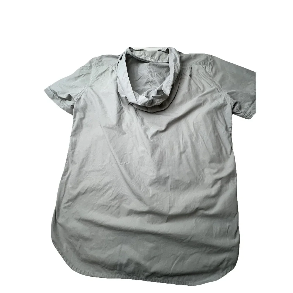 Banana Republic (Zip-Off Sleeves not included) Hidden Hood Jacket Shirt Men L